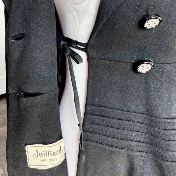 1940’s JUILLIARD Antique Wool Coat Size XS 0 2 4 - Picture 8 of 15